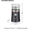 imageHamilton Beach 10oz Electric Coffee Grinder with Multiple Grind Settings for up to 14 Cups Stainless Steel Blades Black