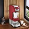 imageHamilton Beach 49945 FlexBrew SingleServe Coffee Maker Compatible with Pod Packs and Grounds 1 Cup RedRed