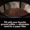 imageHamilton Beach Permanent Gold Filter Fits Most 8 to 12Cup Coffee Makers 80675R12Cup