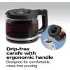 imageHamilton Beach Professional Programmable Drip Coffee Maker 12 Cup Capacity Ergonomic Carafe 60oz Removable Reservoir120 volts Brushed Metal 49500