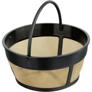 imageHamilton Beach Permanent Gold Filter Fits Most 8 to 12Cup Coffee Makers 80675R12Cup