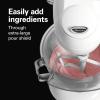 imageHamilton Beach AllMetal 12Speed Electric Stand Mixer TiltHead 45 Quarts Pouring Shield Licorice 63227Red