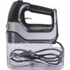 imageHamilton Beach Professional 5Speed Electric Hand Mixer with SnapOn Storage Case QuickBurst Stainless Steel Twisted Wire Beaters and Whisk Mint 62658Black