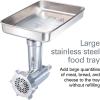 imageHamilton Beach Professional 63245 Stand Mixer Specialty Metal Meat and Food Grinder Attachment Set STAINLESS STEEL
