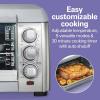 imageHamilton Beach Quantum Toaster Oven Air Fryer Combo With Large Capacity Fits 6 Slices Or 12 Pizza 5 Functions for Convection Bake Broil Stainless Steel 31350