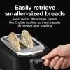 imageProctor Silex 2Slice Toaster with Extra Wide Slots for Bagels CoolTouch Walls Shade Selector Toast Boost Auto Shutoff and Cancel Button Black 22305Toaster