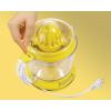imageProctor Silex Alexs Lemonade Stand Electric Citrus Juicer Machine Large 34 oz Pitcher Pressure Activated for Lemons Limes and Oranges 34 oz Includes 2 Reamers amp Recipe Book Yellow 6634134 oz  Discontinued