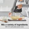imageProctor Silex Easy Mix 5Speed Electric Hand Mixer with Bowl Rest Compact and Lightweight 215 Watts of Peak Power Black 62511Black