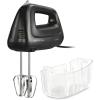 imageProctor Silex Easy Mix 5Speed Electric Hand Mixer with Bowl Rest Compact and Lightweight 215 Watts of Peak Power Black 62511Black