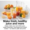 imageProctor Silex Electric Citrus Juicer Machine 34 oz for Orange Lemon Grapefruit Juice White amp Green 66337