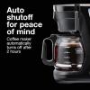 imageProctor Silex FrontFill Drip Coffee Maker Digital amp Programmable 12 Cup Glass Carafe Black and Silver 43685PSCompact