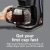 imageProctor Silex FrontFill Drip Coffee Maker Digital amp Programmable 12 Cup Glass Carafe Black and Silver 43685PSCompact