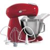 imageHamilton Beach AllMetal 12Speed Electric Stand Mixer TiltHead 45 Quarts Pouring Shield Licorice 63227Red