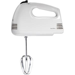 imageProctor Silex Easy Mix 5Speed Electric Hand Mixer with Bowl Rest Compact and Lightweight 100 Watts of Peak Power Black 62507PSWhite