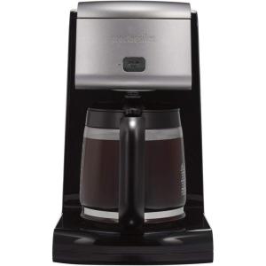 imageProctor Silex Platinum Series FrontFill Drip Coffee Maker Digital amp Programmable 12 Cup Glass Carafe Black and Silver 43687Platinum Series 12 Cup