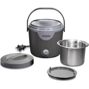 imageProctor Silex Portable Electric Lunch Box Food Heater and 20 oz Meal Warmer with BuiltIn Carry Handle High and Low Heat Settings 33120C